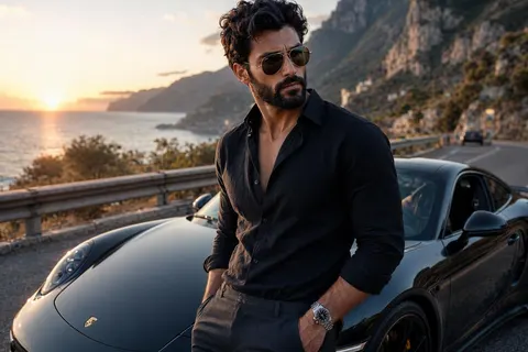 Luxury Men's Editorial Portrait