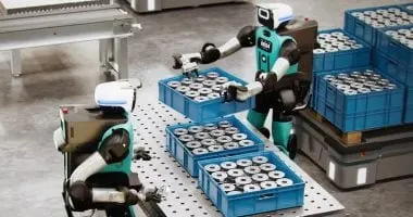 روبوت بشرى جديد يعمل 20 ساعة بشحنة تستغرق 9 دقائق — New human robot works for 20 hours on a charge that takes 9 minutes
