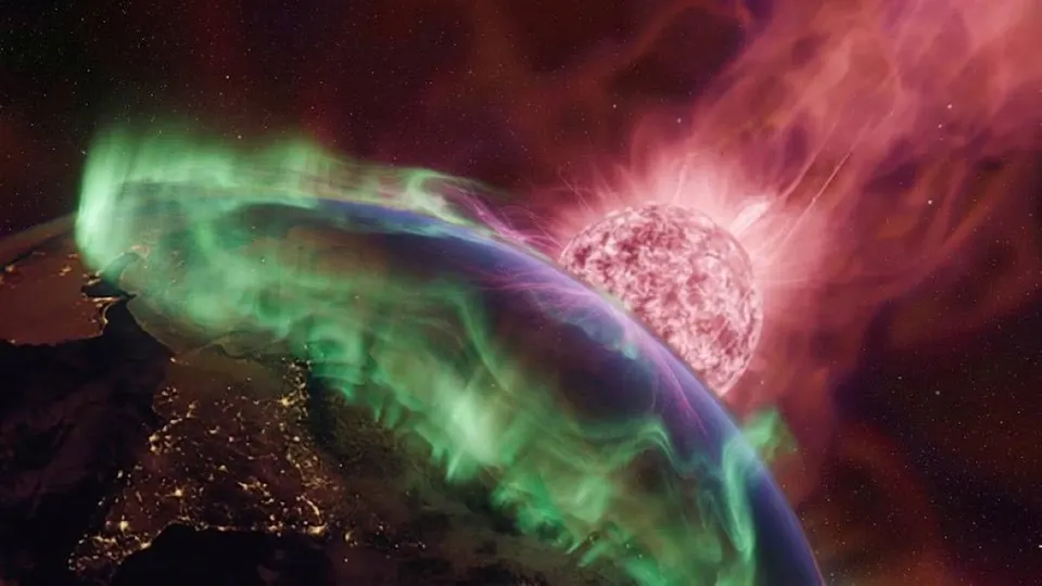 عواصف الشمس تضرب أمان الجو.. خطر الإشعاع يهدد الطائرات — Solar storms strike the atmosphere; radiation hazard threatens aircraft